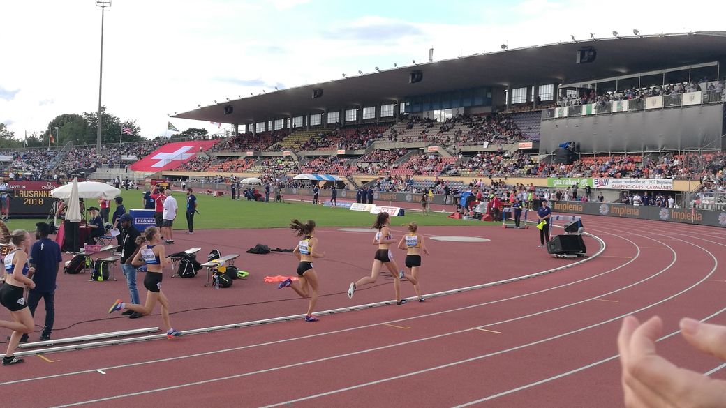 Sophie Baumann haut am Athletissima in Lausanne alle vom Hocker