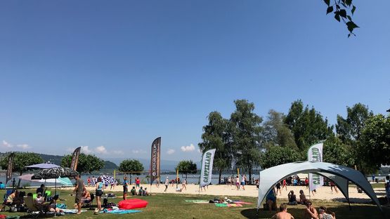 Beachvolleyball Happening
